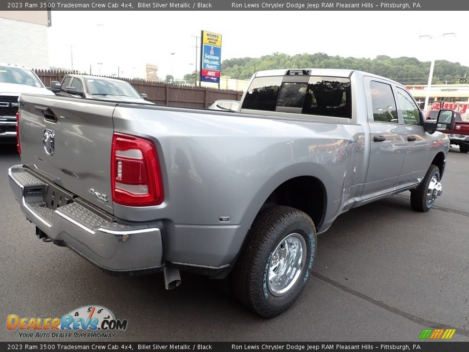 2023 Ram 3500 Tradesman Crew Cab 4x4 Billet Silver Metallic / Black Photo #7