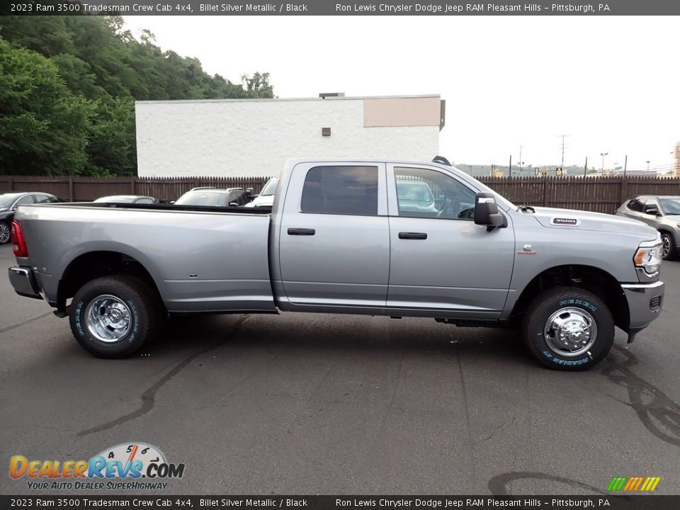 2023 Ram 3500 Tradesman Crew Cab 4x4 Billet Silver Metallic / Black Photo #8