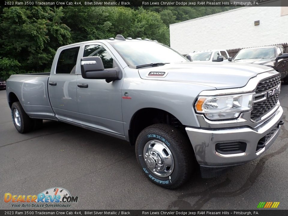 Billet Silver Metallic 2023 Ram 3500 Tradesman Crew Cab 4x4 Photo #9