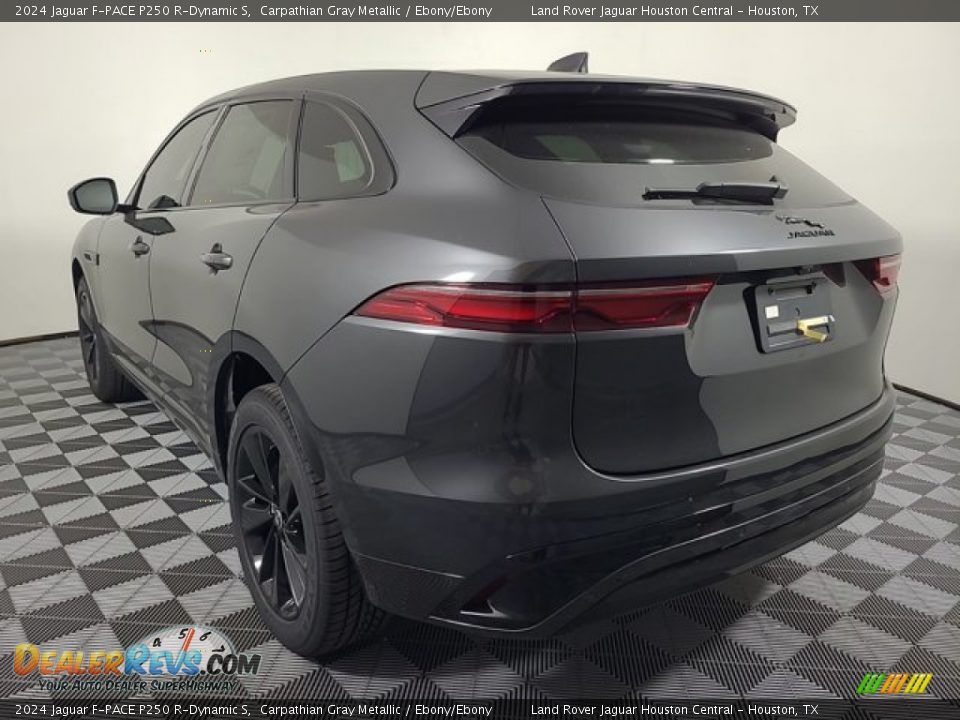 2024 Jaguar F-PACE P250 R-Dynamic S Carpathian Gray Metallic / Ebony/Ebony Photo #10