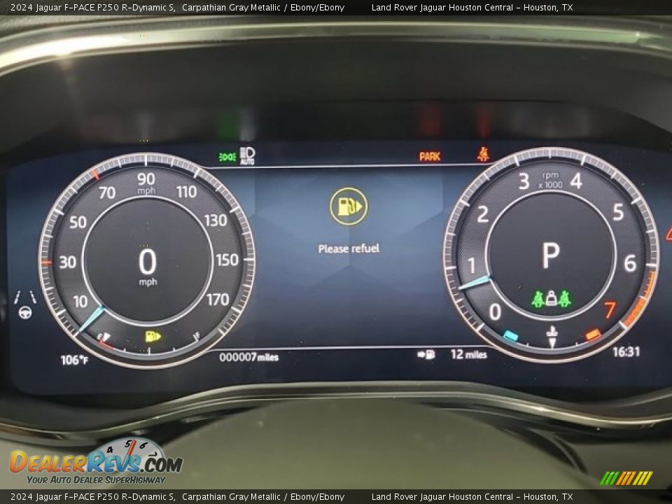 2024 Jaguar F-PACE P250 R-Dynamic S Gauges Photo #15