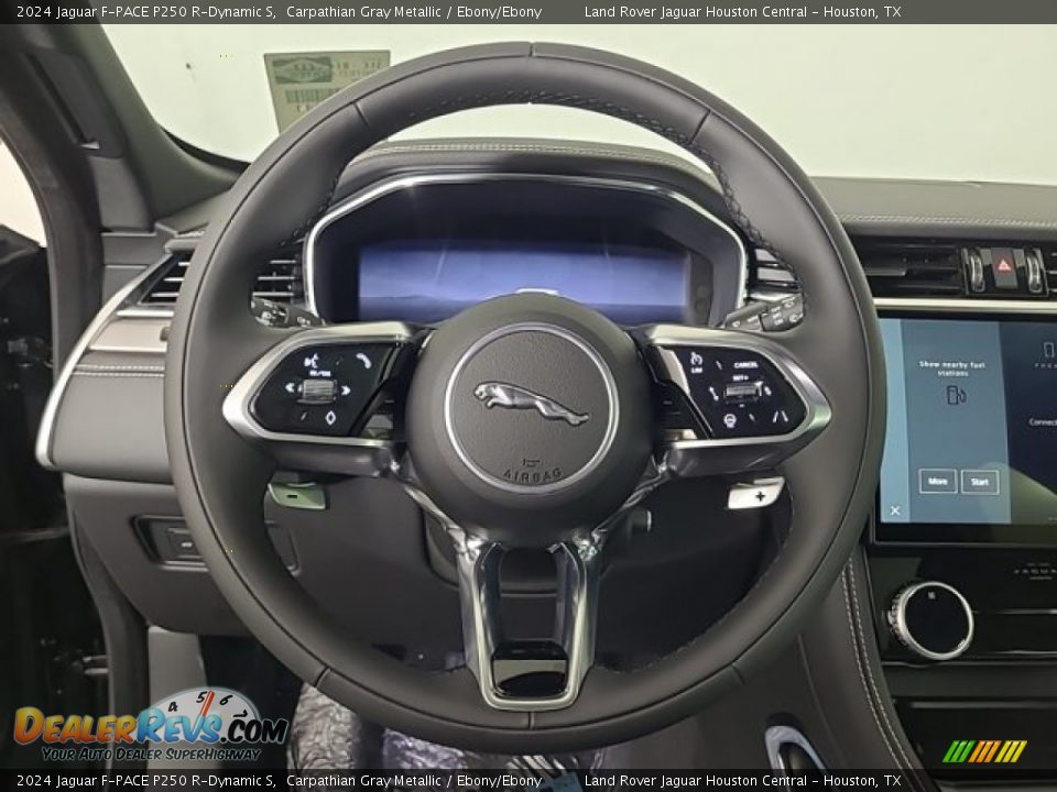 2024 Jaguar F-PACE P250 R-Dynamic S Steering Wheel Photo #17