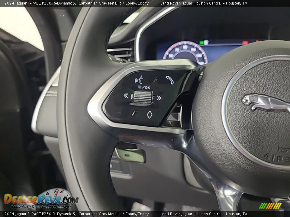 2024 Jaguar F-PACE P250 R-Dynamic S Steering Wheel Photo #18