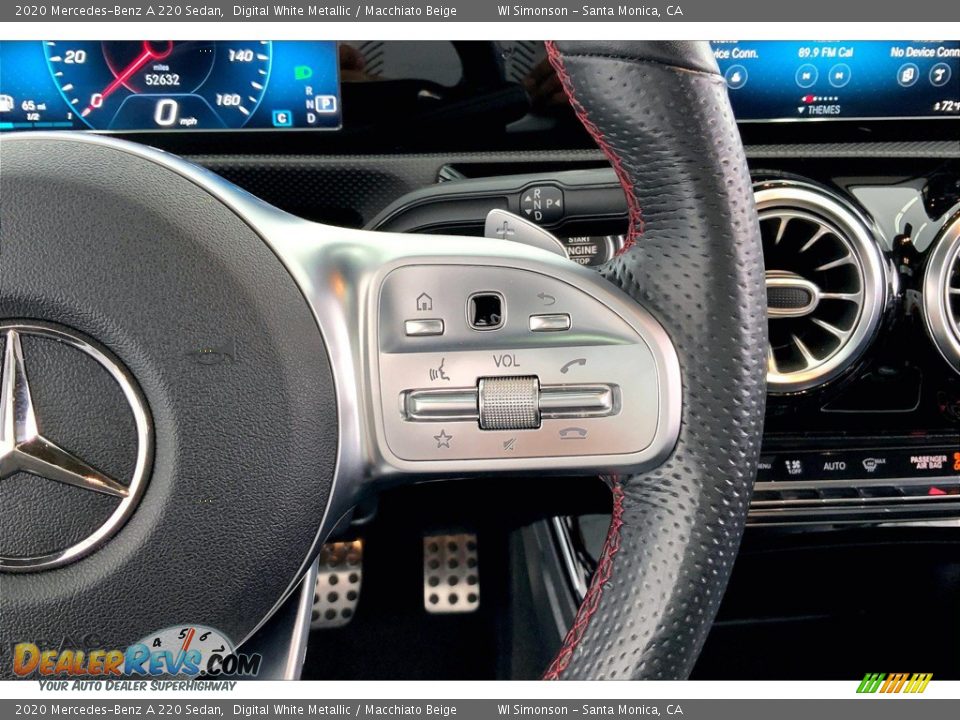 2020 Mercedes-Benz A 220 Sedan Steering Wheel Photo #22