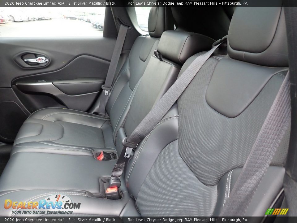 Rear Seat of 2020 Jeep Cherokee Limited 4x4 Photo #12