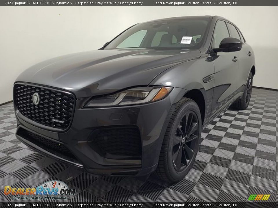 2024 Jaguar F-PACE P250 R-Dynamic S Carpathian Gray Metallic / Ebony/Ebony Photo #1