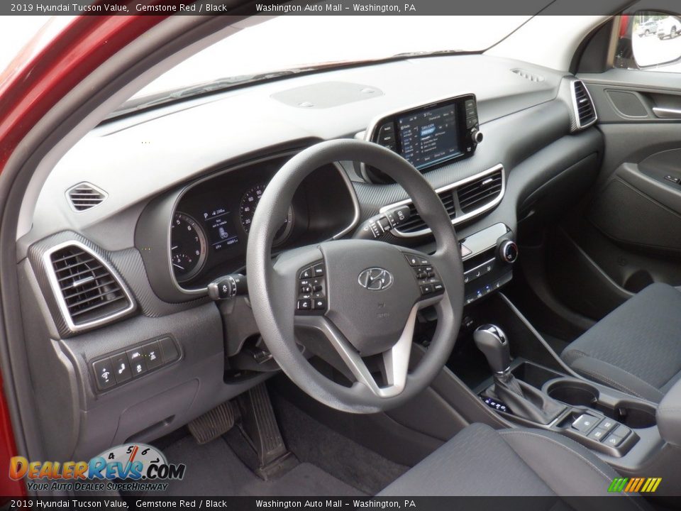 Black Interior - 2019 Hyundai Tucson Value Photo #20