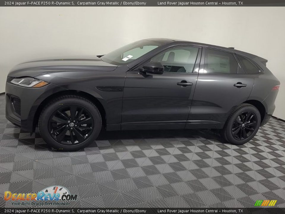 2024 Jaguar F-PACE P250 R-Dynamic S Carpathian Gray Metallic / Ebony/Ebony Photo #6