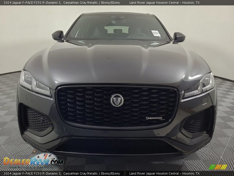 2024 Jaguar F-PACE P250 R-Dynamic S Carpathian Gray Metallic / Ebony/Ebony Photo #8