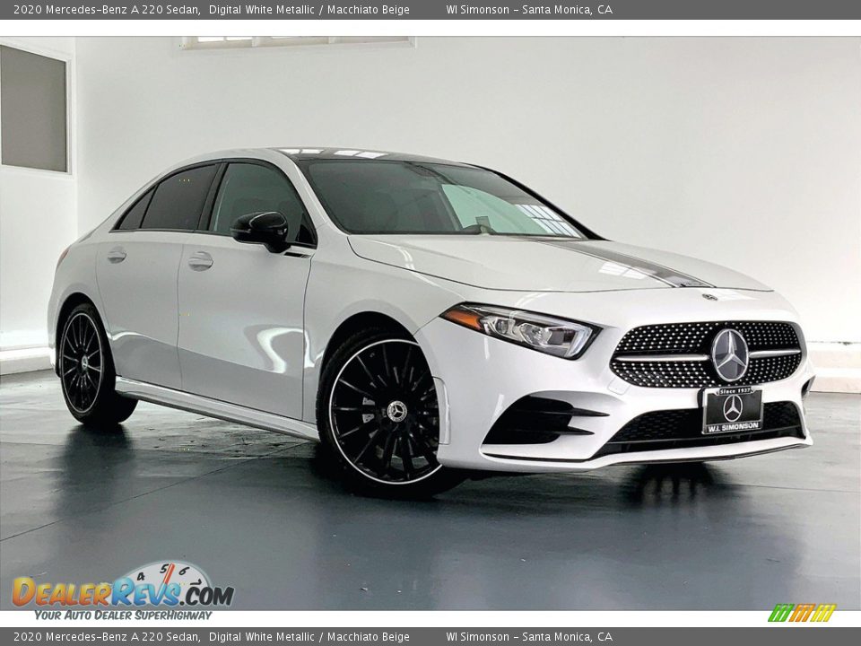 Front 3/4 View of 2020 Mercedes-Benz A 220 Sedan Photo #34