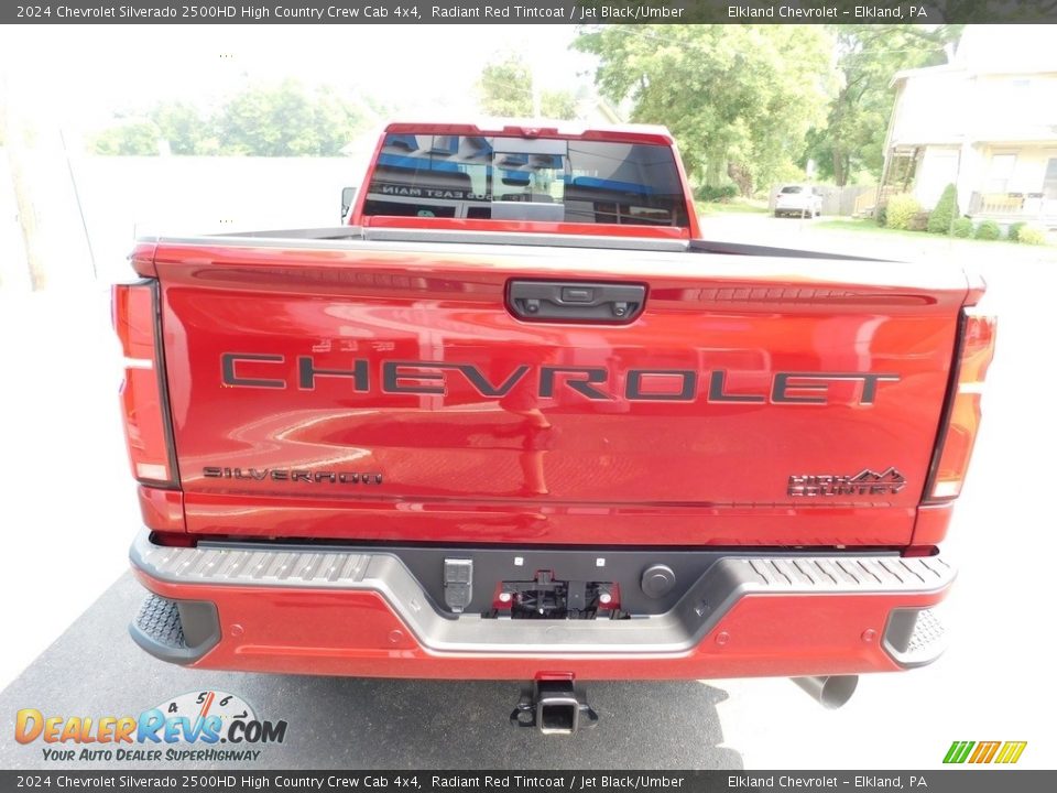 2024 Chevrolet Silverado 2500HD High Country Crew Cab 4x4 Radiant Red Tintcoat / Jet Black/Umber Photo #7