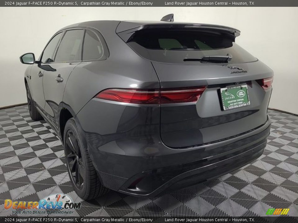 2024 Jaguar F-PACE P250 R-Dynamic S Carpathian Gray Metallic / Ebony/Ebony Photo #10