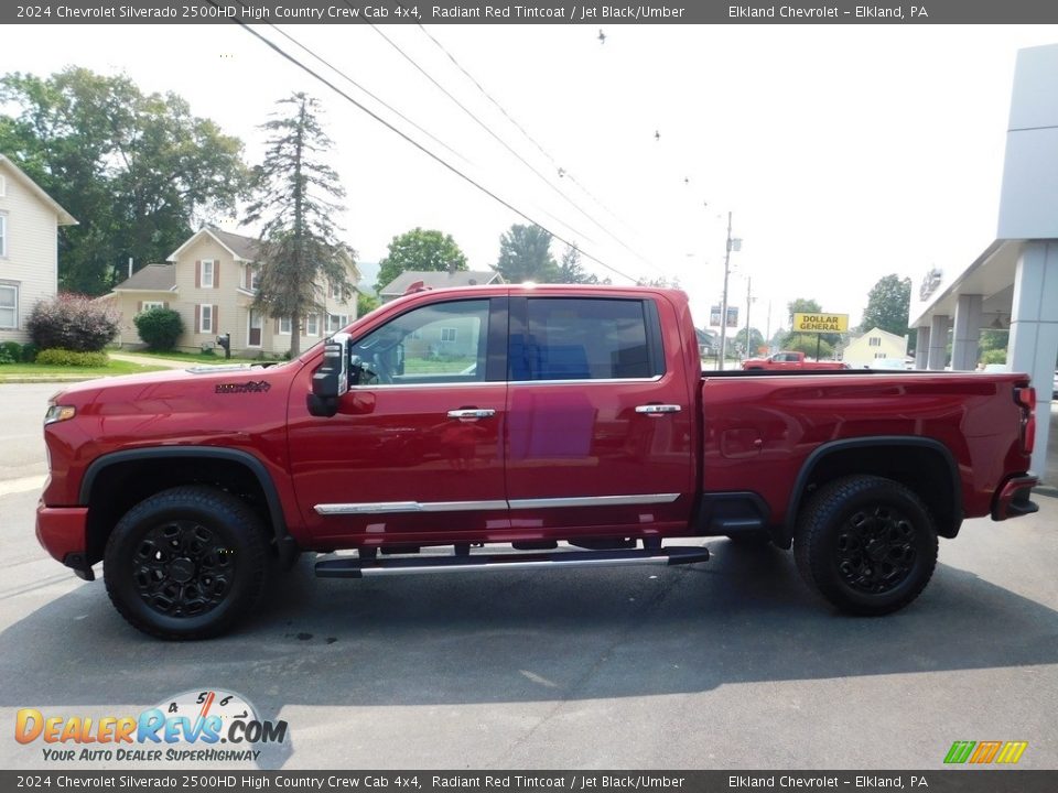 Radiant Red Tintcoat 2024 Chevrolet Silverado 2500HD High Country Crew Cab 4x4 Photo #9