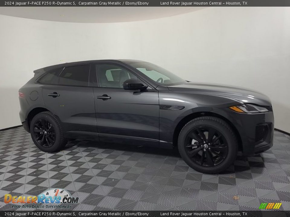 2024 Jaguar F-PACE P250 R-Dynamic S Carpathian Gray Metallic / Ebony/Ebony Photo #11