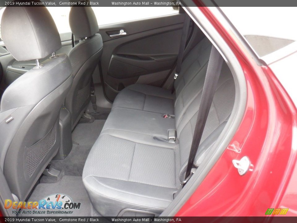 Rear Seat of 2019 Hyundai Tucson Value Photo #30
