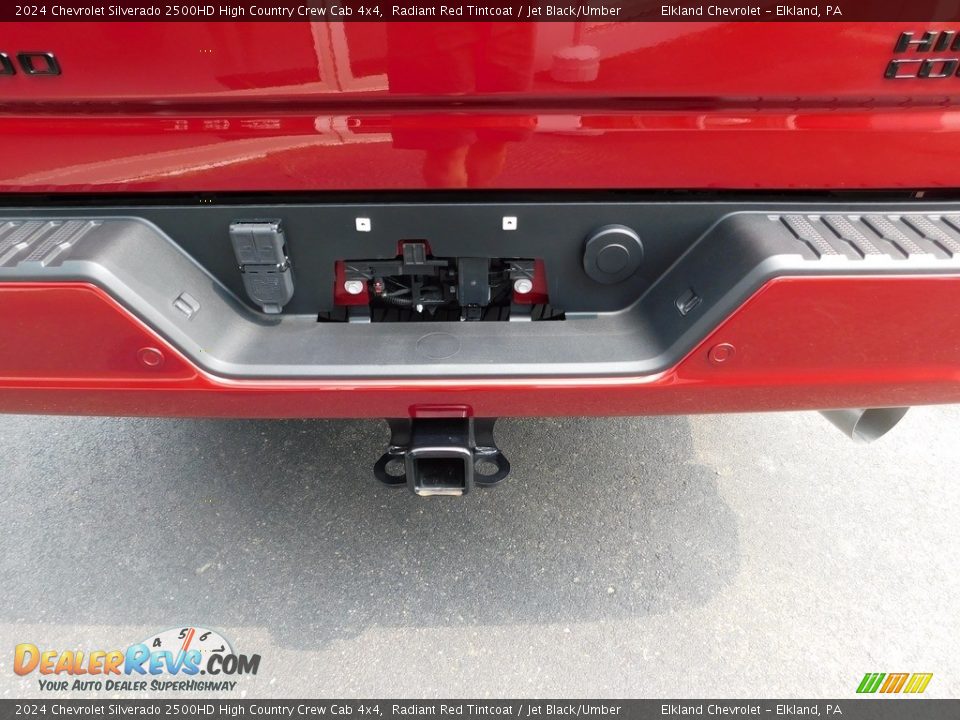 2024 Chevrolet Silverado 2500HD High Country Crew Cab 4x4 Radiant Red Tintcoat / Jet Black/Umber Photo #15