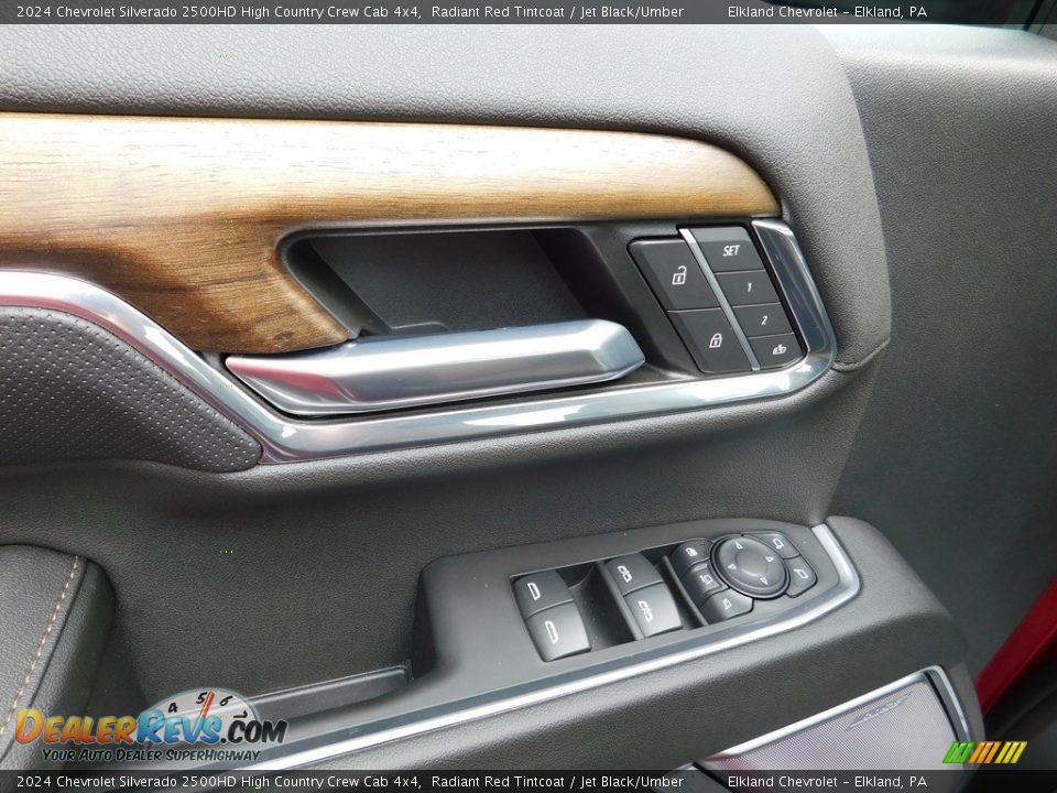Door Panel of 2024 Chevrolet Silverado 2500HD High Country Crew Cab 4x4 Photo #20