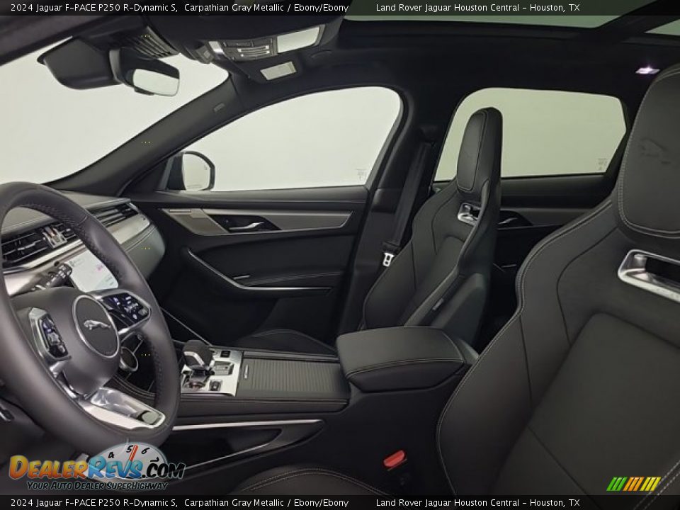 2024 Jaguar F-PACE P250 R-Dynamic S Carpathian Gray Metallic / Ebony/Ebony Photo #26