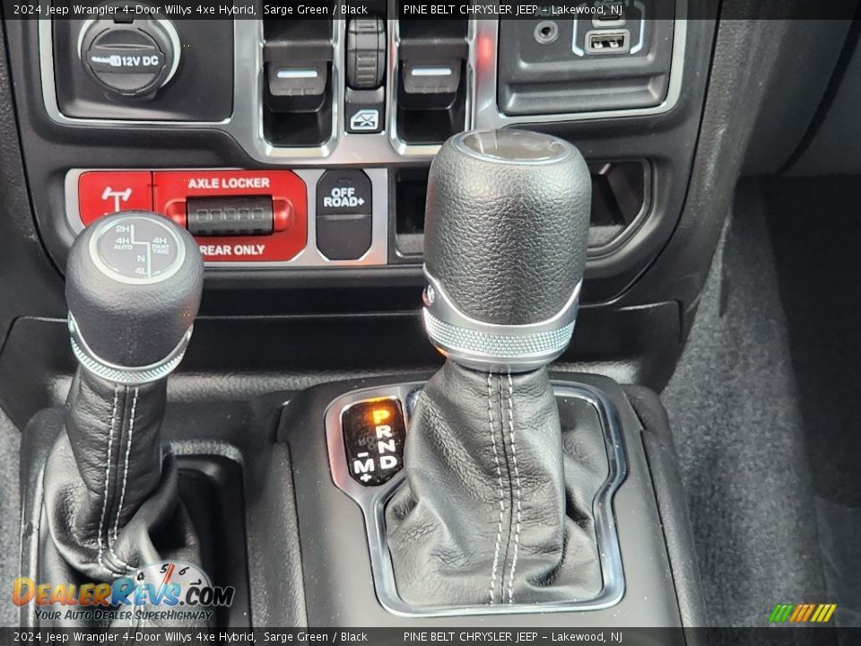 2024 Jeep Wrangler 4-Door Willys 4xe Hybrid Shifter Photo #10