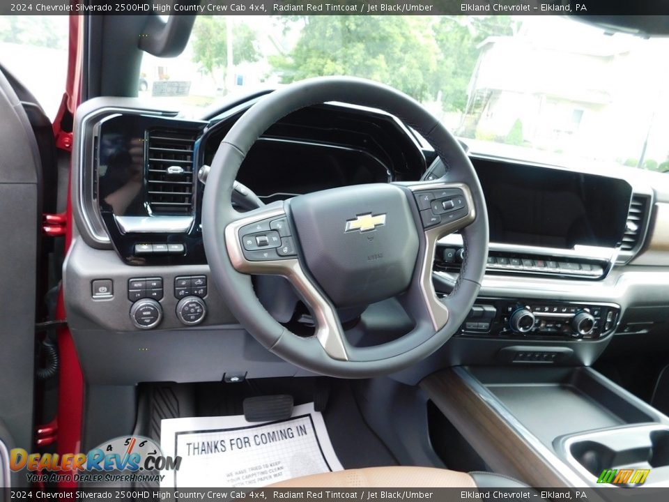 2024 Chevrolet Silverado 2500HD High Country Crew Cab 4x4 Steering Wheel Photo #23
