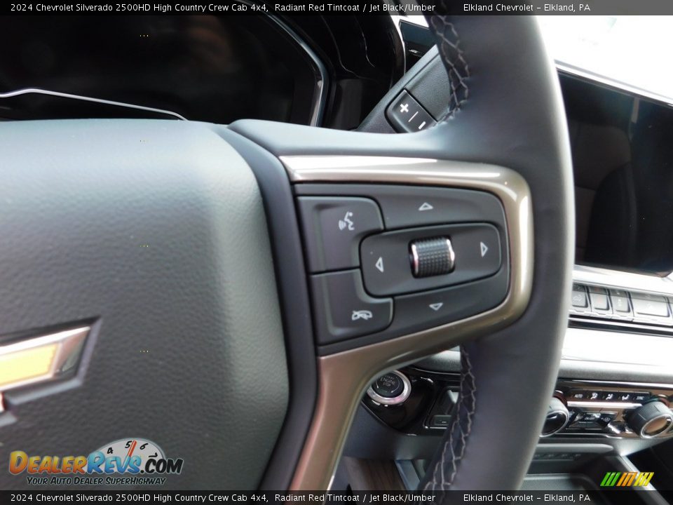 2024 Chevrolet Silverado 2500HD High Country Crew Cab 4x4 Steering Wheel Photo #25
