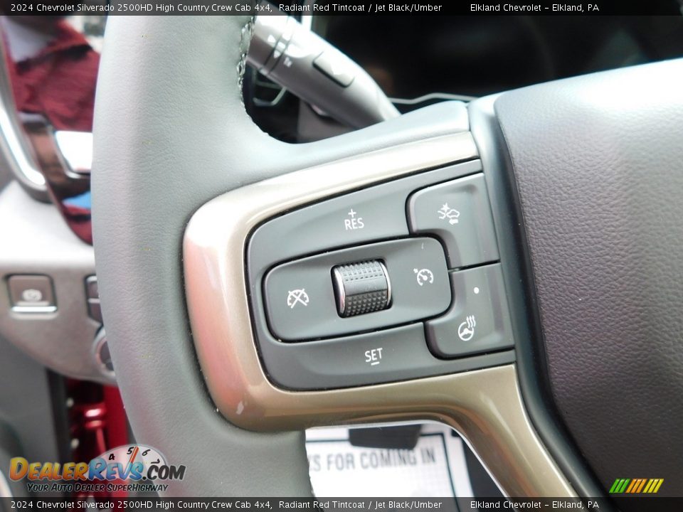 2024 Chevrolet Silverado 2500HD High Country Crew Cab 4x4 Steering Wheel Photo #26