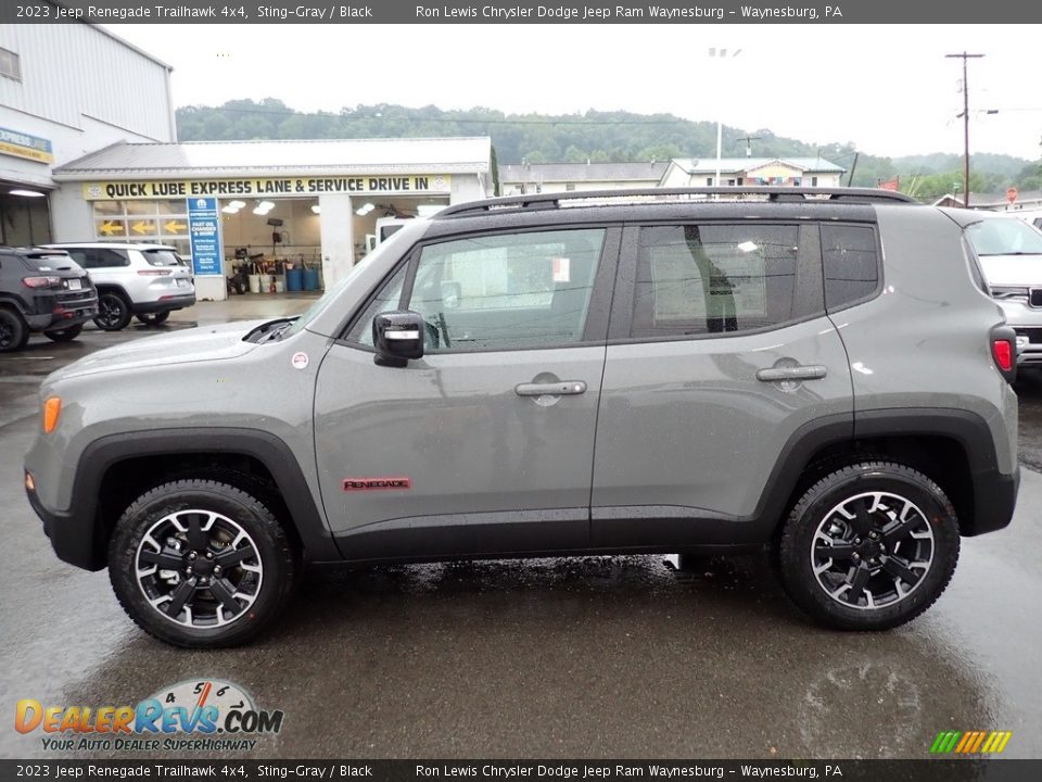 Sting-Gray 2023 Jeep Renegade Trailhawk 4x4 Photo #2