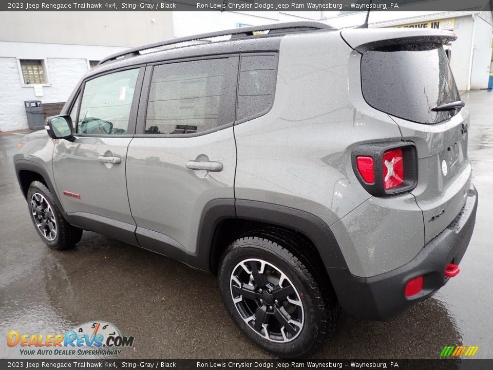 2023 Jeep Renegade Trailhawk 4x4 Sting-Gray / Black Photo #3