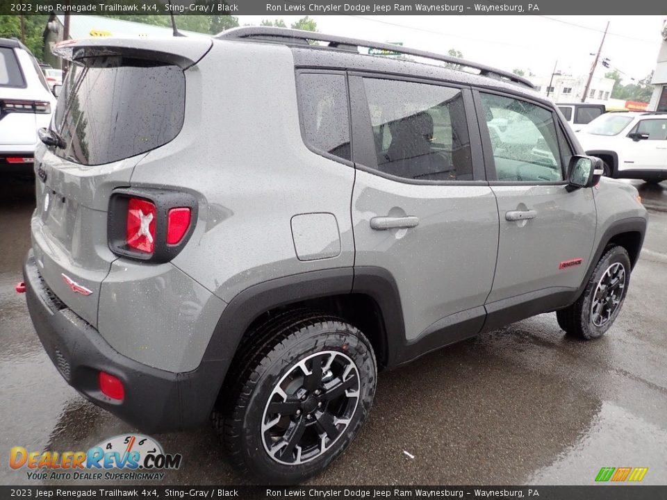 2023 Jeep Renegade Trailhawk 4x4 Sting-Gray / Black Photo #6