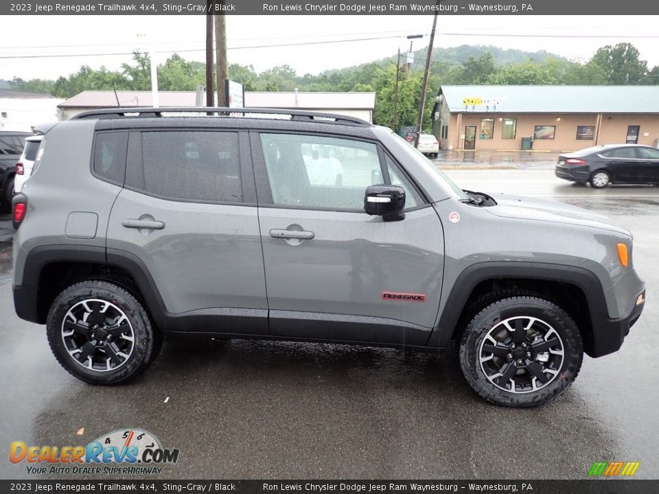 Sting-Gray 2023 Jeep Renegade Trailhawk 4x4 Photo #7