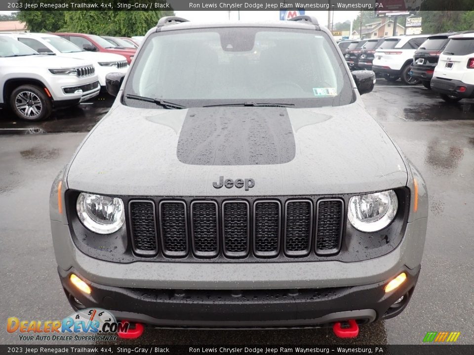 2023 Jeep Renegade Trailhawk 4x4 Sting-Gray / Black Photo #9