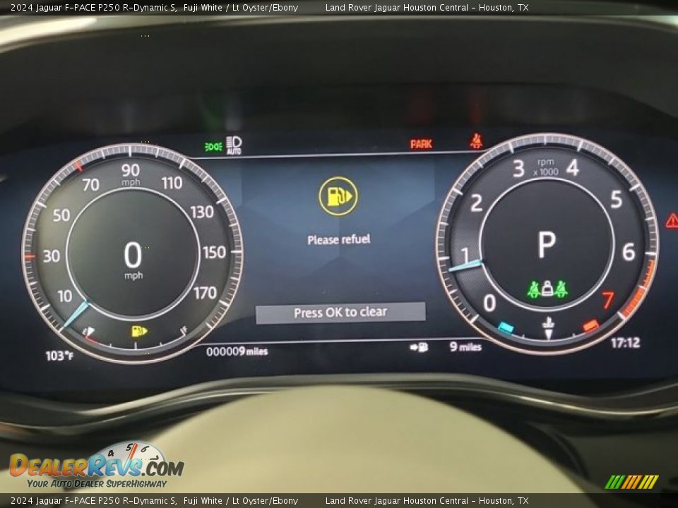 2024 Jaguar F-PACE P250 R-Dynamic S Gauges Photo #15