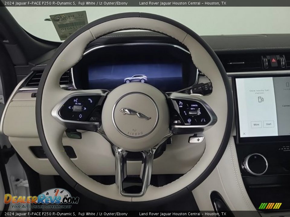 2024 Jaguar F-PACE P250 R-Dynamic S Steering Wheel Photo #17