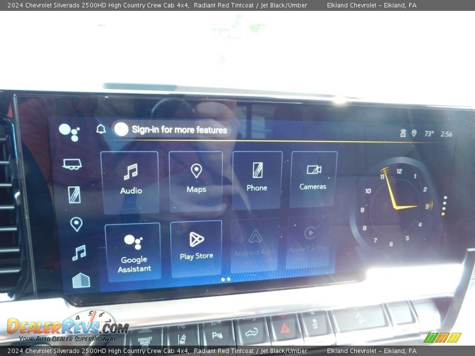 Controls of 2024 Chevrolet Silverado 2500HD High Country Crew Cab 4x4 Photo #36