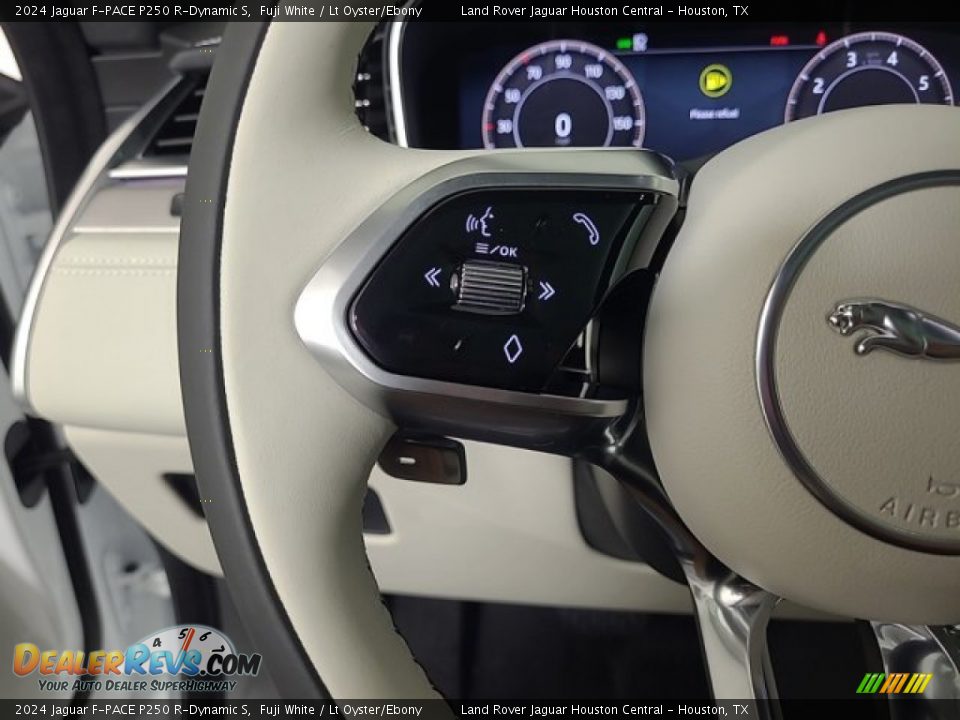 2024 Jaguar F-PACE P250 R-Dynamic S Steering Wheel Photo #18