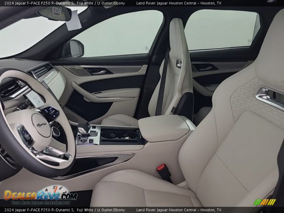 Lt Oyster/Ebony Interior - 2024 Jaguar F-PACE P250 R-Dynamic S Photo #25