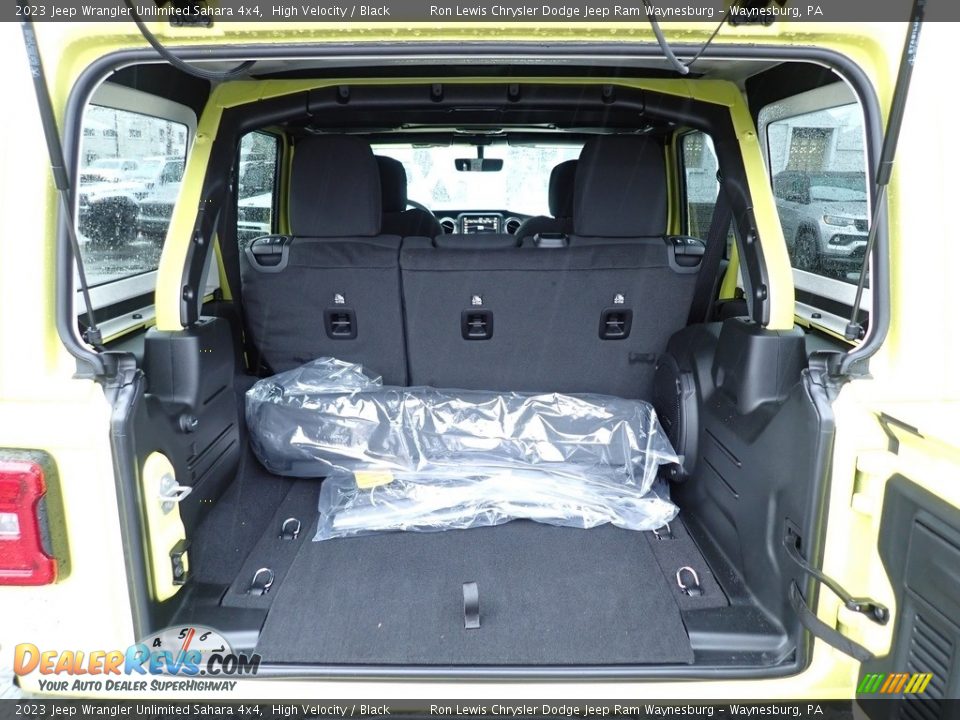 2023 Jeep Wrangler Unlimited Sahara 4x4 Trunk Photo #5