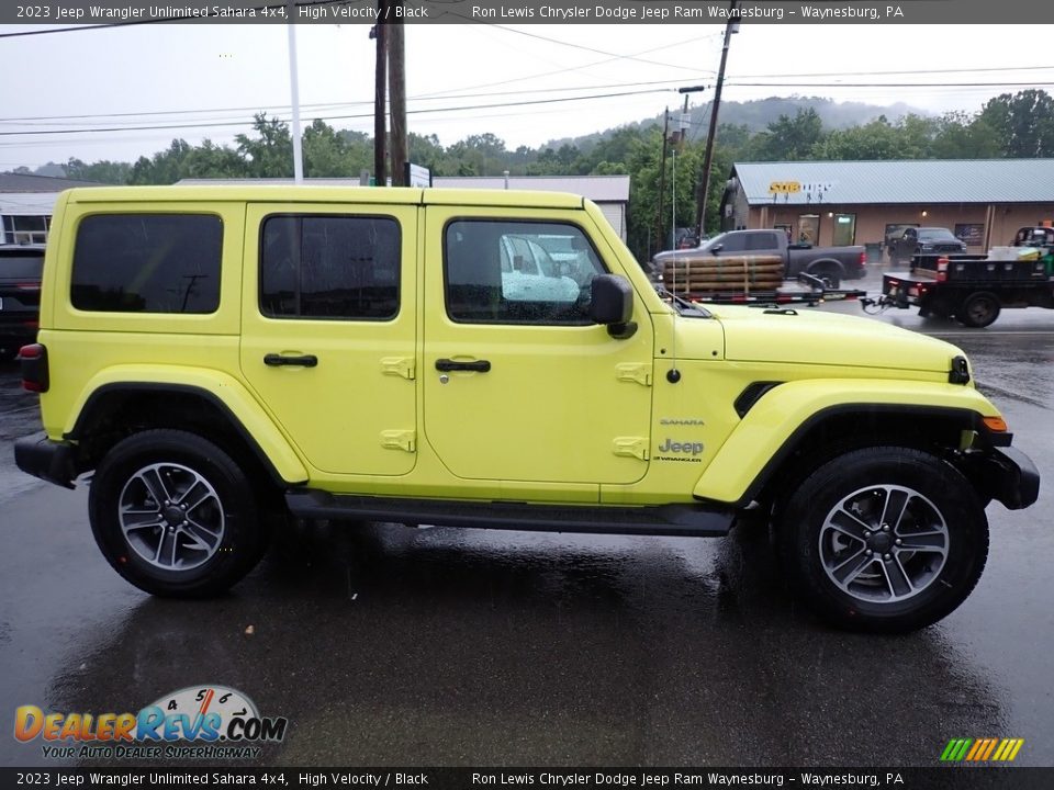 High Velocity 2023 Jeep Wrangler Unlimited Sahara 4x4 Photo #7