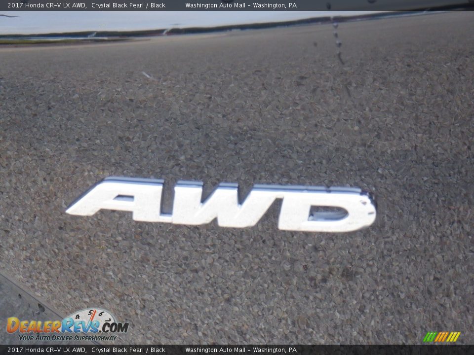2017 Honda CR-V LX AWD Crystal Black Pearl / Black Photo #3