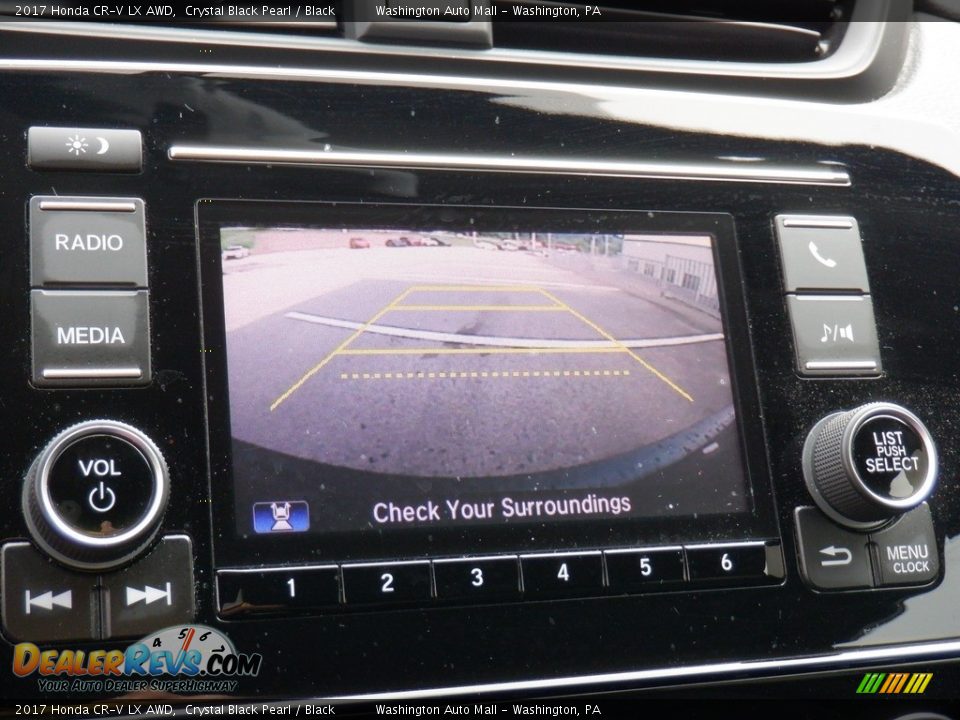 2017 Honda CR-V LX AWD Crystal Black Pearl / Black Photo #5