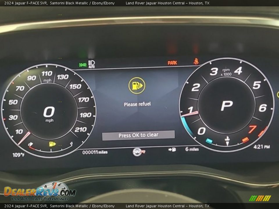 2024 Jaguar F-PACE SVR Gauges Photo #15