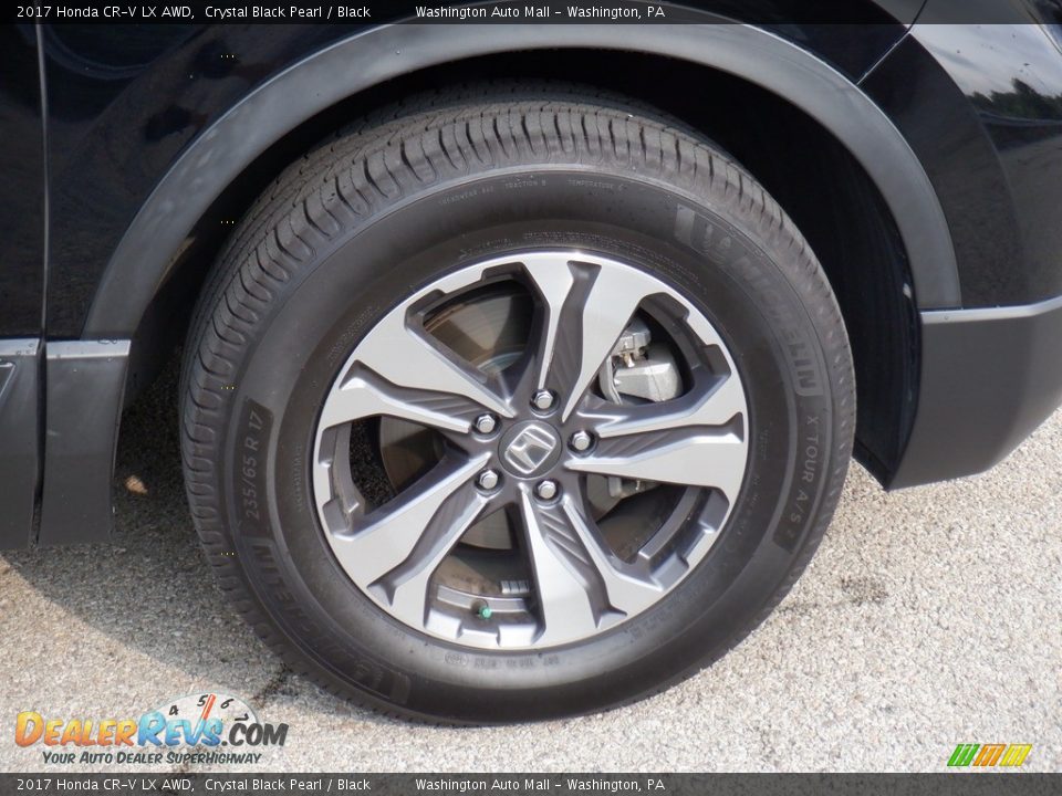 2017 Honda CR-V LX AWD Crystal Black Pearl / Black Photo #8