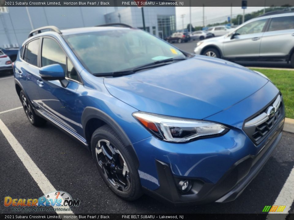 2021 Subaru Crosstrek Limited Horizon Blue Pearl / Black Photo #2