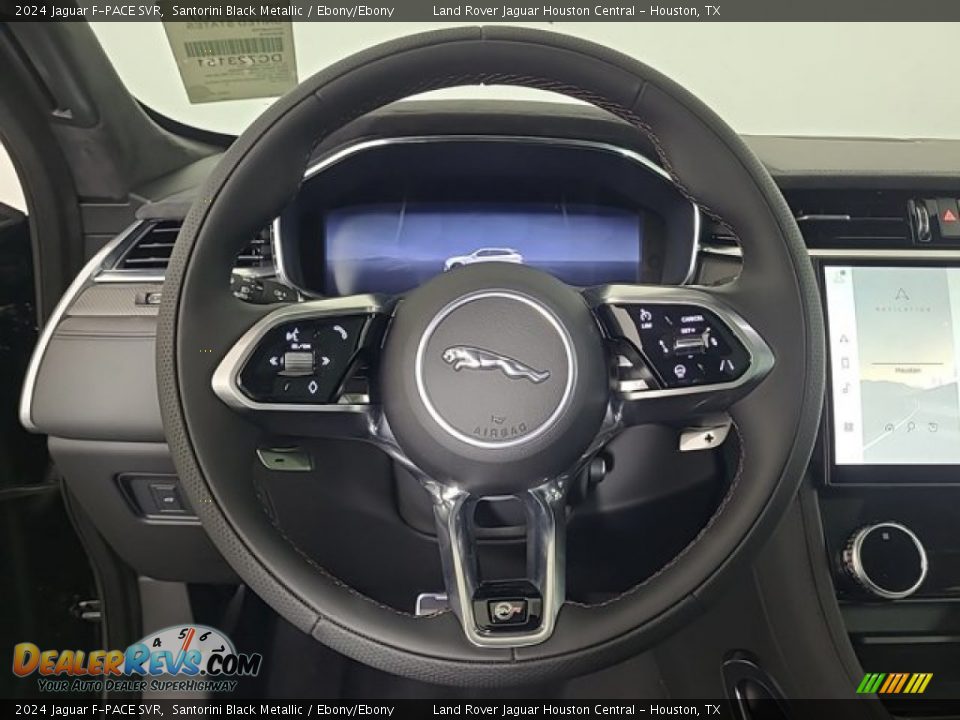 2024 Jaguar F-PACE SVR Steering Wheel Photo #17