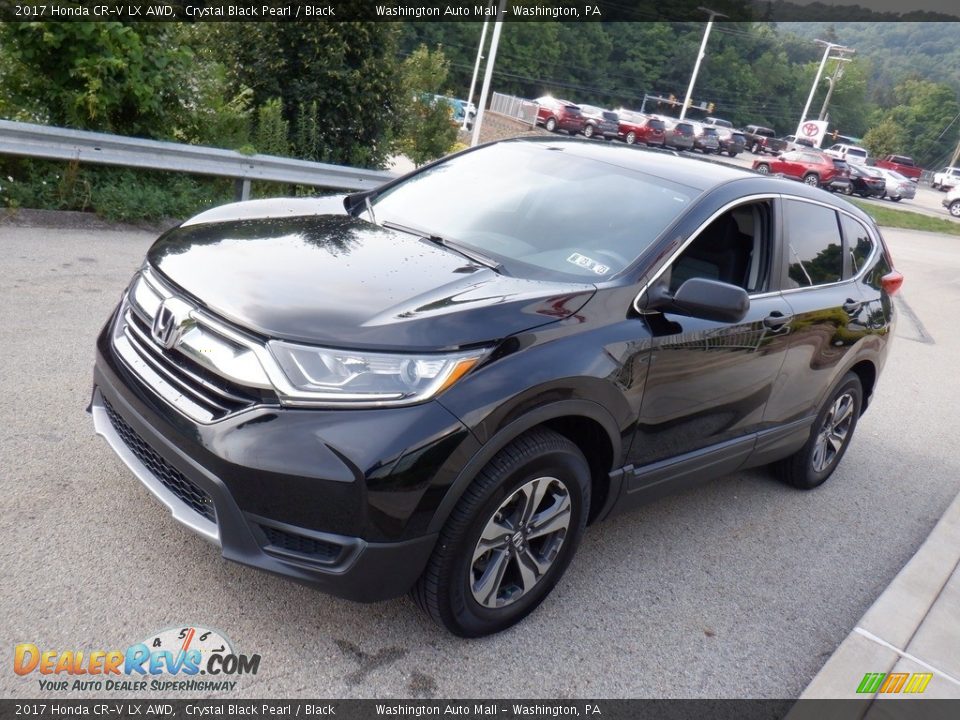 2017 Honda CR-V LX AWD Crystal Black Pearl / Black Photo #10