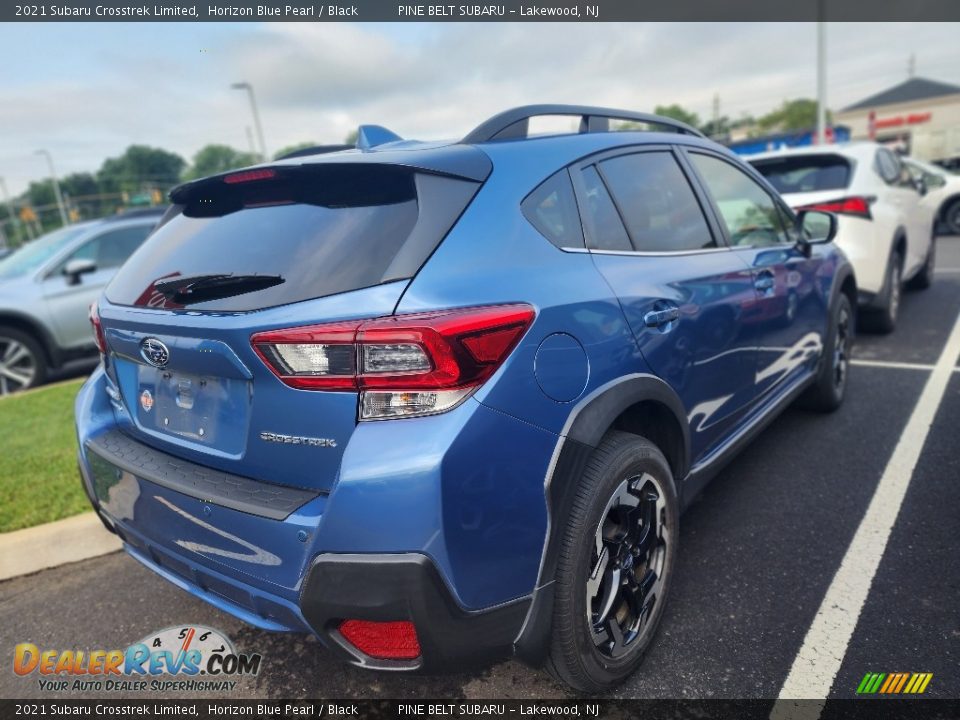 2021 Subaru Crosstrek Limited Horizon Blue Pearl / Black Photo #3