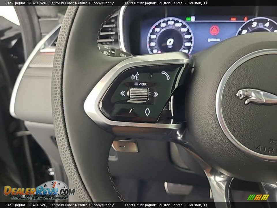 2024 Jaguar F-PACE SVR Steering Wheel Photo #18