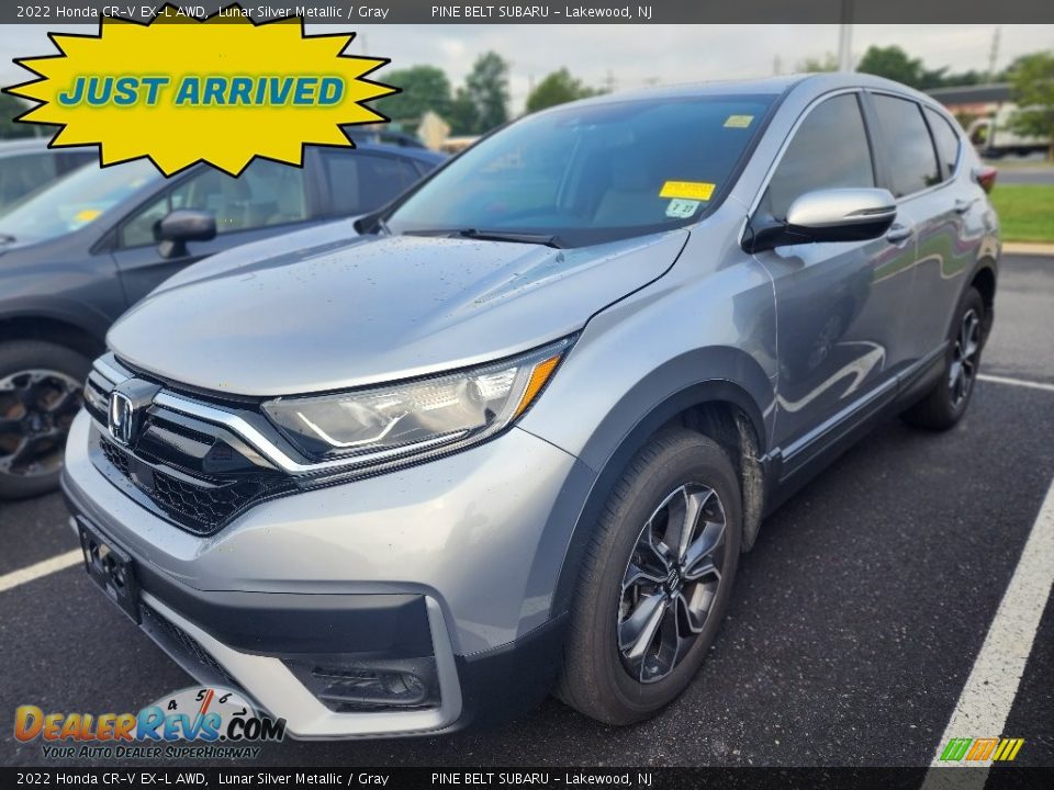 2022 Honda CR-V EX-L AWD Lunar Silver Metallic / Gray Photo #1