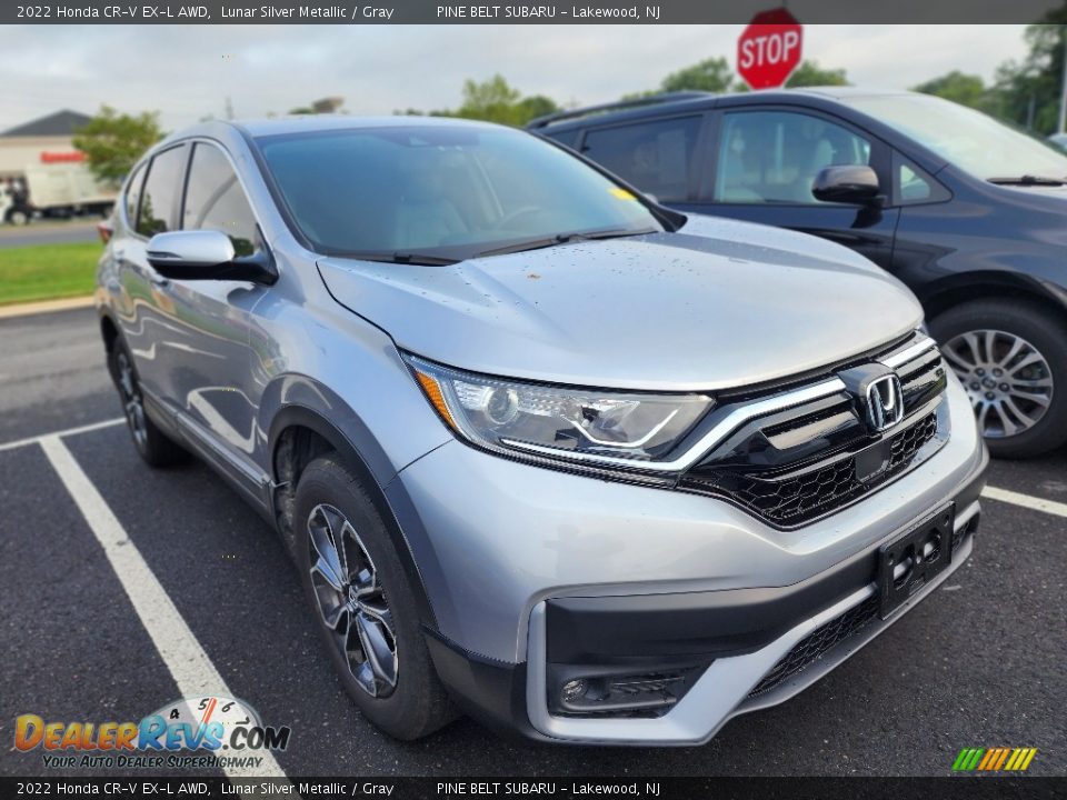 2022 Honda CR-V EX-L AWD Lunar Silver Metallic / Gray Photo #2