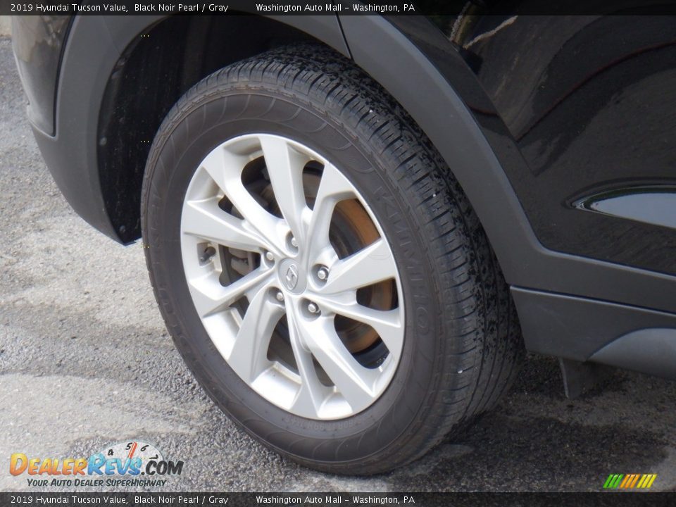 2019 Hyundai Tucson Value Black Noir Pearl / Gray Photo #3